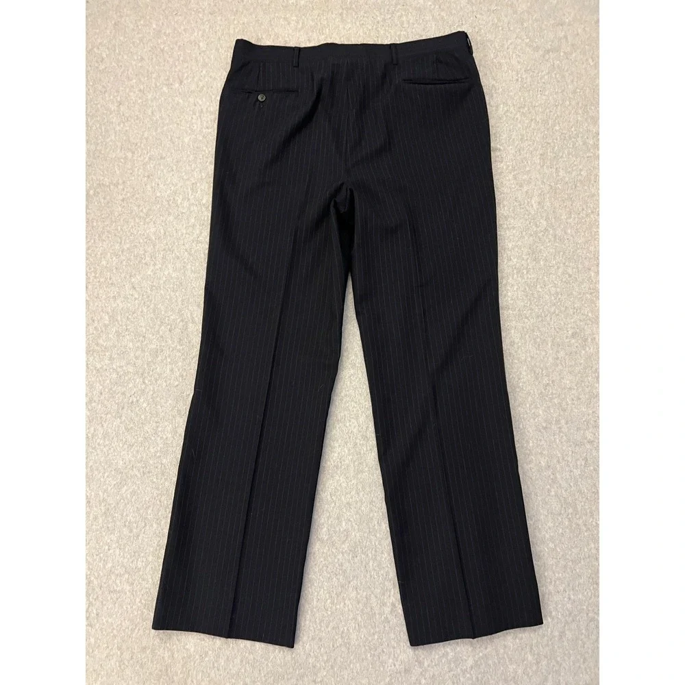 Chaps by Ralph Lauren Blazer & Pants Suit Set Mens Medium USA Made Black‎